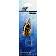 Блешня на хижака, обертова, EOS S0029B, вага 10г, колір GS323002